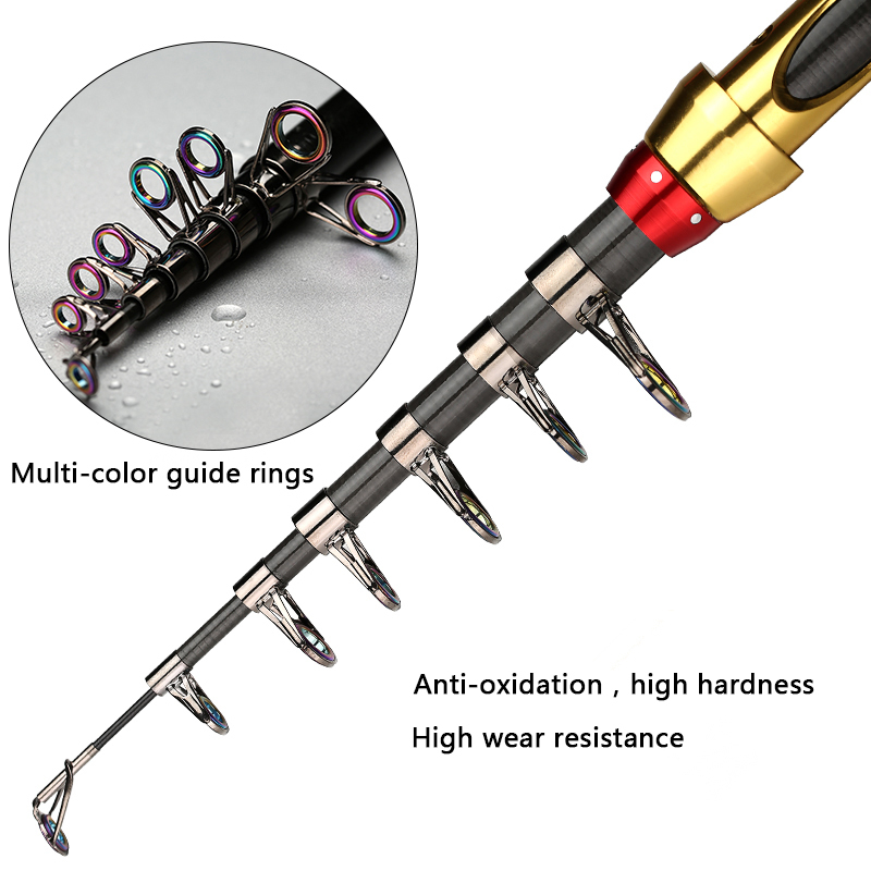 Fishing Rod Surf - Yernea Korte Zeevisserij Hengels Fiber Telescopische