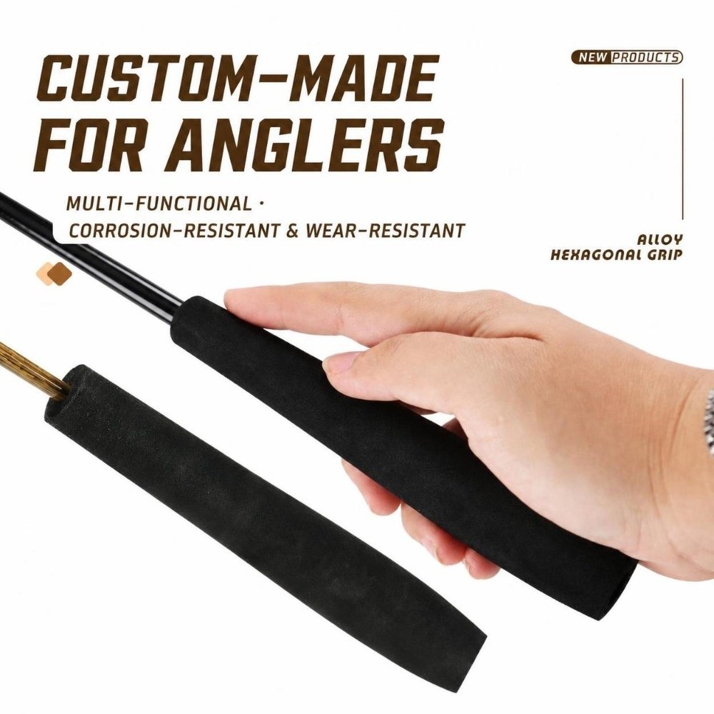 Fishing Rod Repair Kit - Draagbare EVA hengelhandgreep, slanke vorm, enkelvoudige