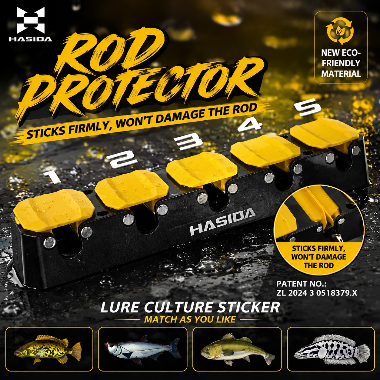 HASIDA Wandmontage Hengelhoude - Fishing Rod Rack recensie en prijs
