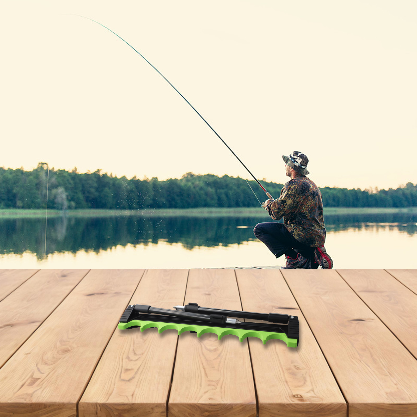 4-poots 8-delige telescopische - Fishing Rod Telescopic recensie en prijs
