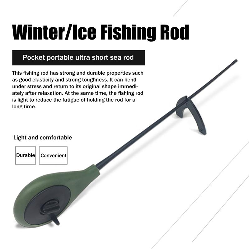Hete Aanbieding 2 Stuks Draagb - Fishing Rod Ice recensie en prijs