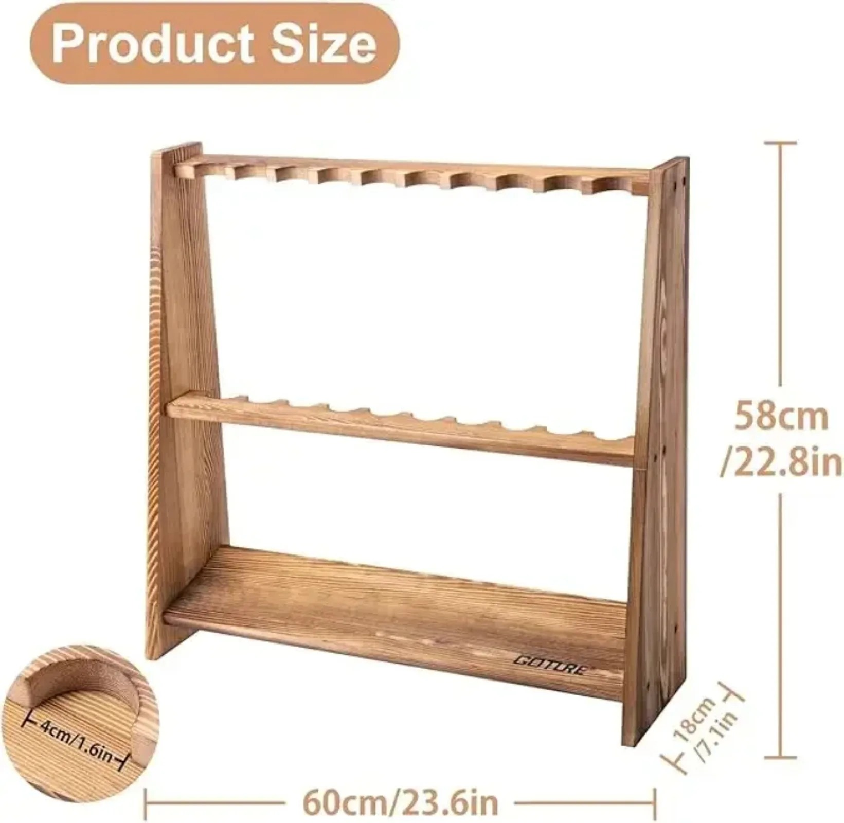 Goture 10-delige gecarboniseer - Fishing Rod Rack recensie en prijs