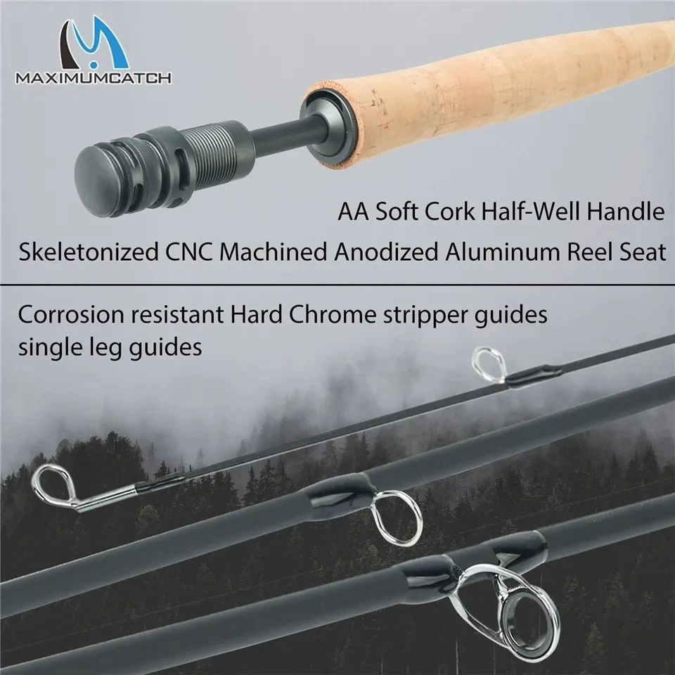 MAXIMUMCATCH 7.5-10ft 2/3WT Ai - Fishing Rod Ice recensie en prijs