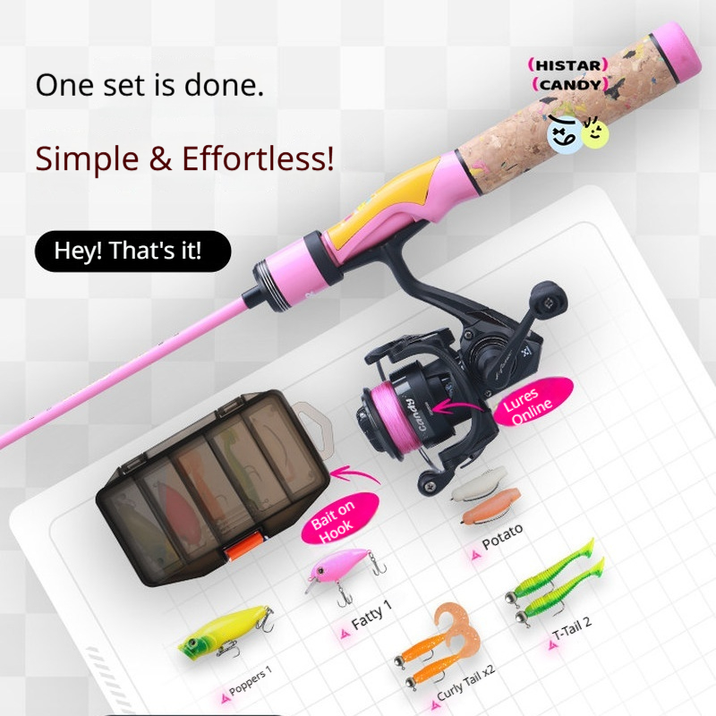 HASIDA Voor Kinderen Vrouwen H - Fishing Rod Combo recensie en prijs