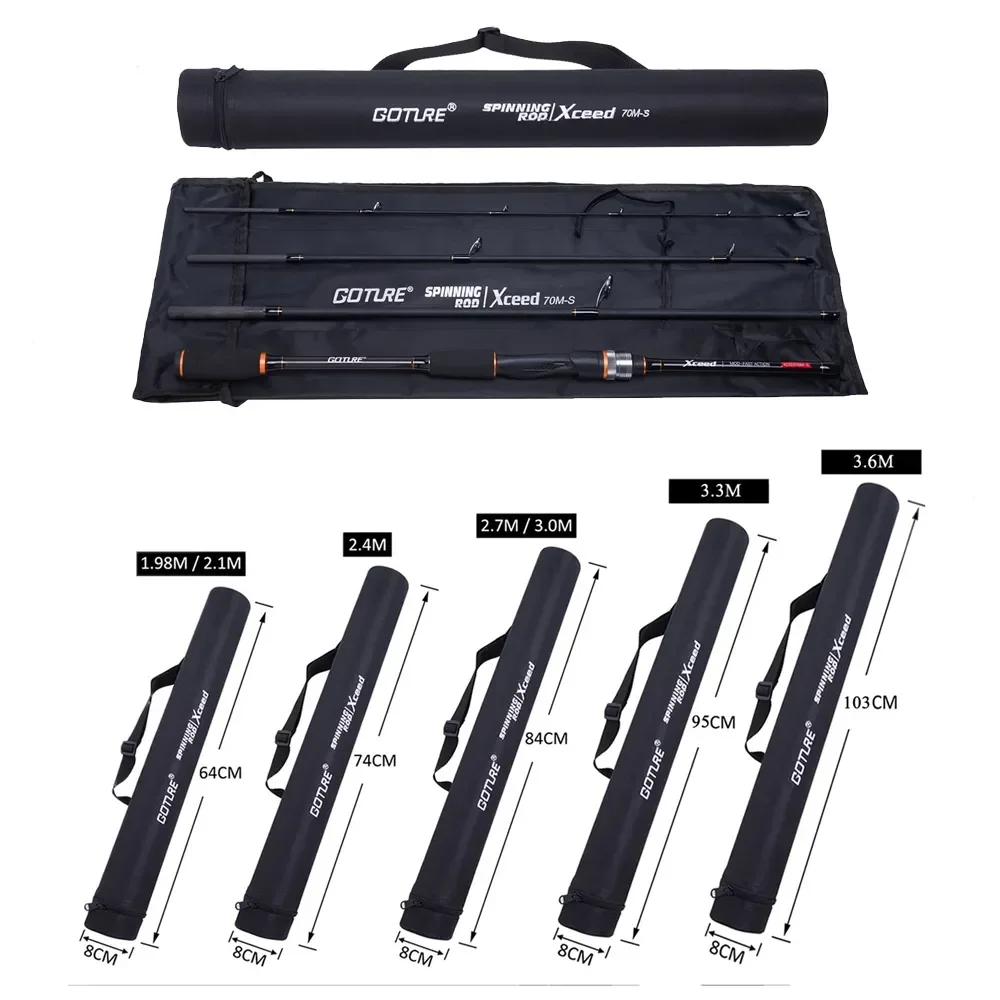 Goture Xceed 4-delige reisviss - Fishing Rod Carbon Fiber recensie en prijs