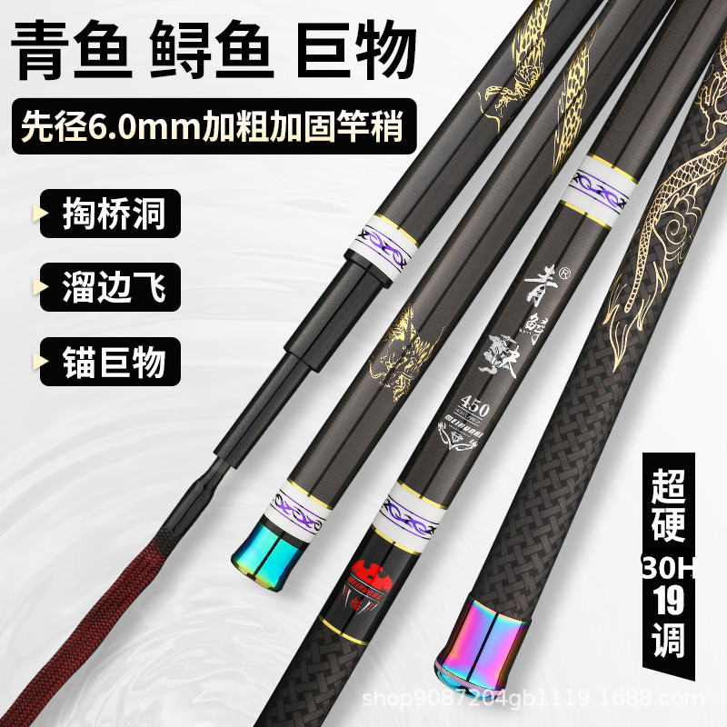 Visserijhengel van carbon fibe - Fishing Rod Surf recensie en prijs
